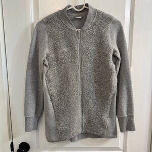 Lululemon Stand Out Sherpa Jacket Heathered Core Light Grey / Silver Drop